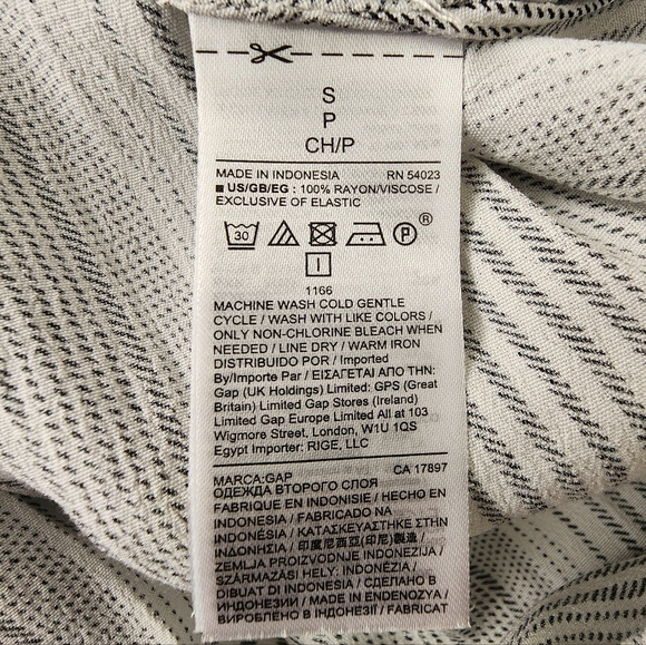 GAP Maxi Length Shirt Dress Pockets Flowy Lightweight Minimalist Spring Summer - Picture 14 of 16